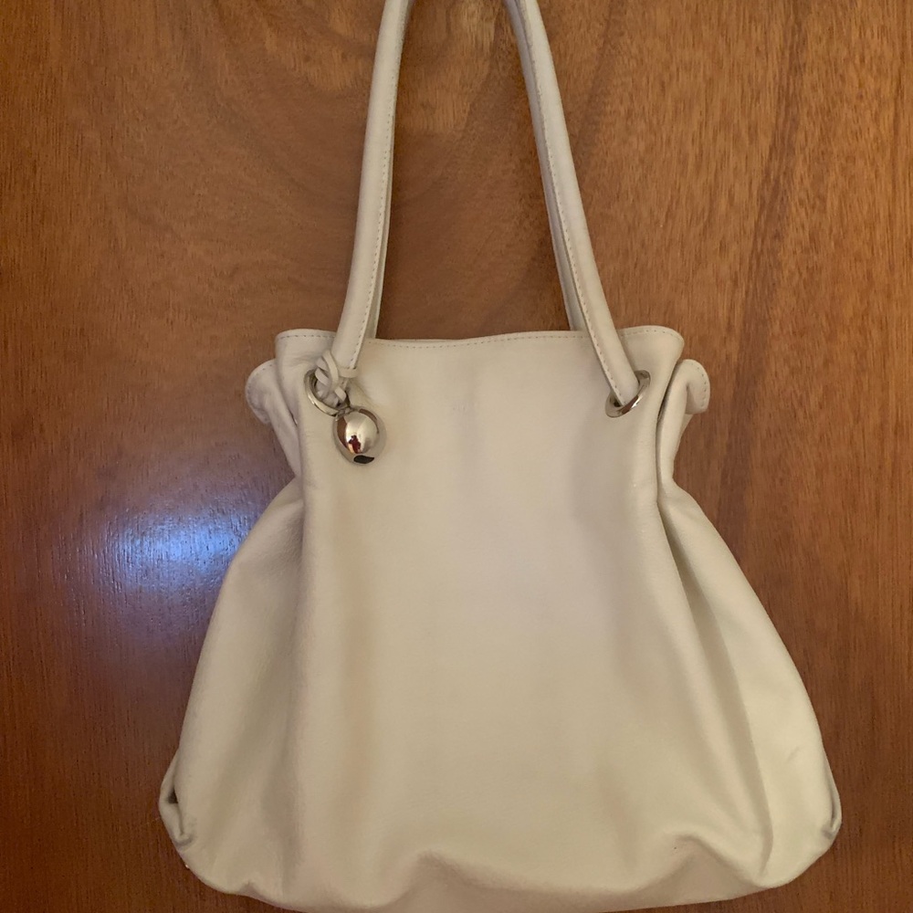 Furla Cream Shoulder Bag